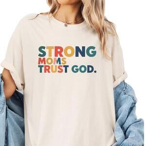 Sâ® Christian Mom Life T-Shirt Faith Mothertee Gift For Mothe'_Rs Day 2